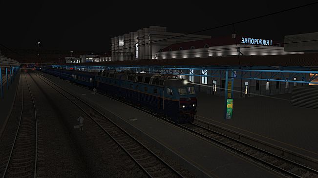 ZDSimulator - Dnipro-Genichesk (to Zaporizhia) Route
