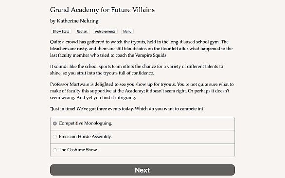 Grand Academy for Future Villains