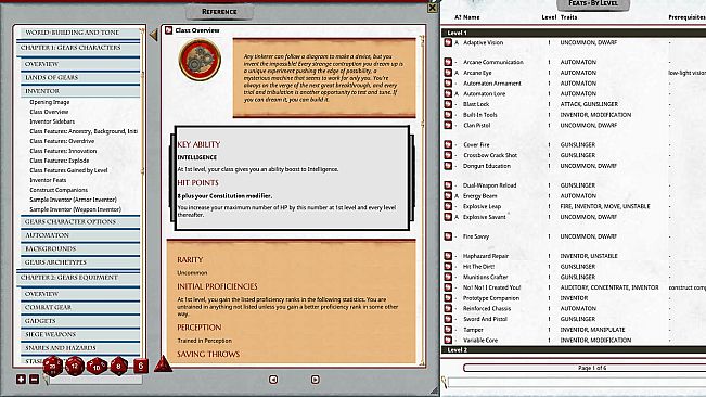 Fantasy Grounds - Pathfinder 2 RPG - Guns & Gears