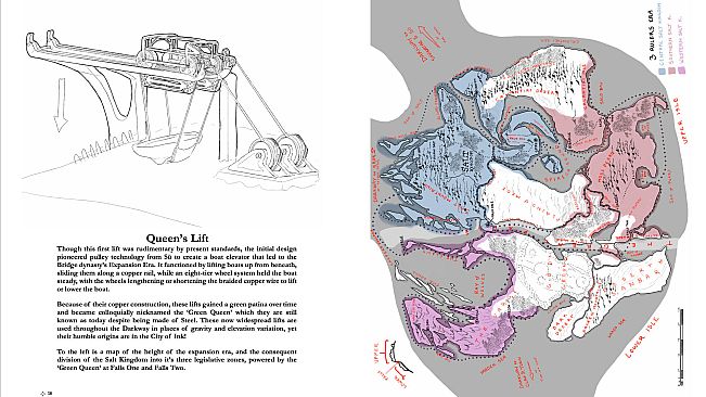 Darkway: Lore of the City of Ink (ART/ LOREBOOK)