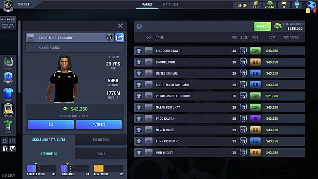 Blackout Football Manager