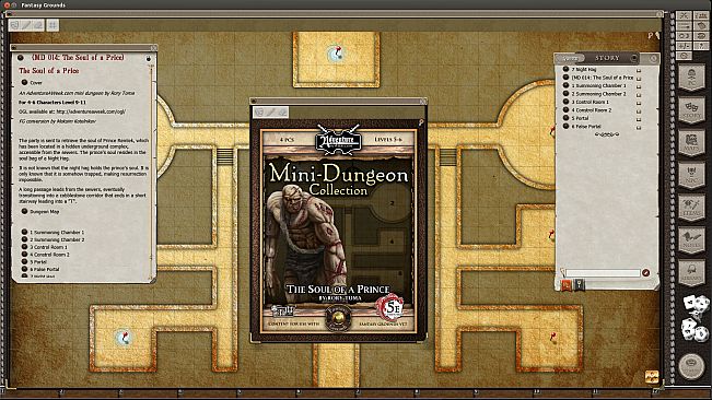 Fantasy Grounds - Mini-Dungeon #014: The Soul of a Prince (5E)