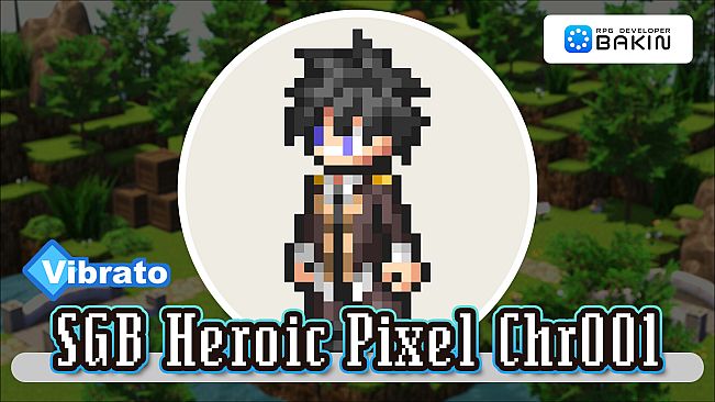 RPG Developer Bakin SGB Heroic Pixel Chr001