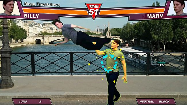 Mega Knockdown - Green Screen Jeremy