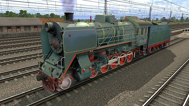 Trainz 2022 DLC - CO17-4174 ( Russian Loco and Tender )
