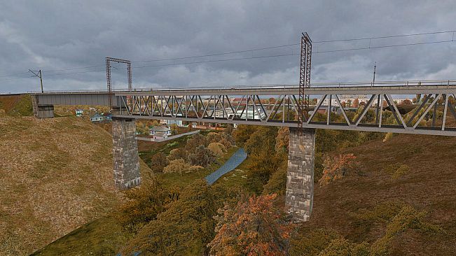 ZDSimulator - Dnipro-Genichesk (to Zaporizhia) Route