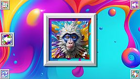 Color Splash: Monkeys