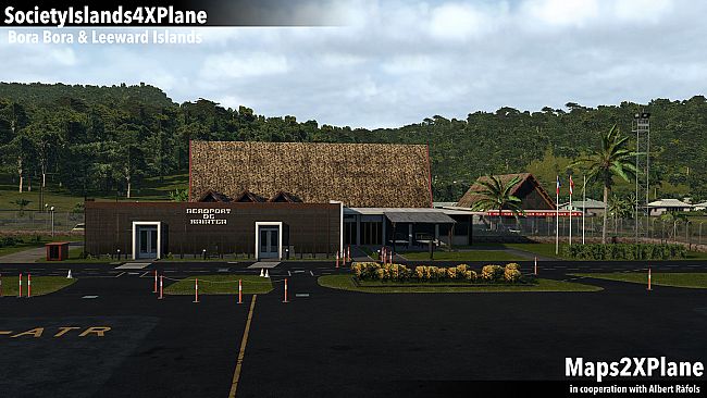 X-Plane 11 - Add-on: Aerosoft - Society Islands XP - Bora Bora & Leeward Islands