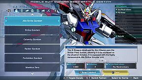 MOBILE SUIT GUNDAM SEED BATTLE DESTINY REMASTERED