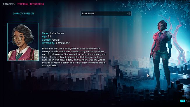 Gamedec: Dafne - Sensory Worlds' Citizen