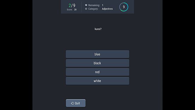 Japanese - Quiz Time