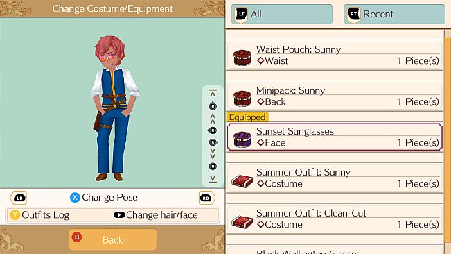 Summer Wear Set - WorldNeverland - Daily Life in the Elnea Kingdom