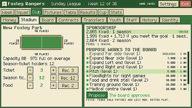 Tiny Club Manager