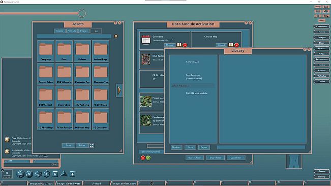 Fantasy Grounds - FG Theme - Modern