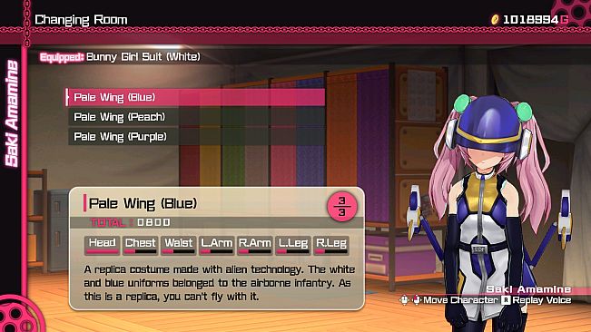 Bullet Girls Phantasia - Costume Set: Pale Wings