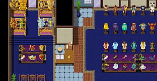 RPG Maker MZ - Shop Materials Tileset - Interior / Exterior