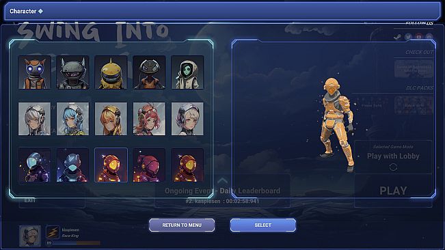 Swing Into Zero-G: Flame Suits Character Bundle