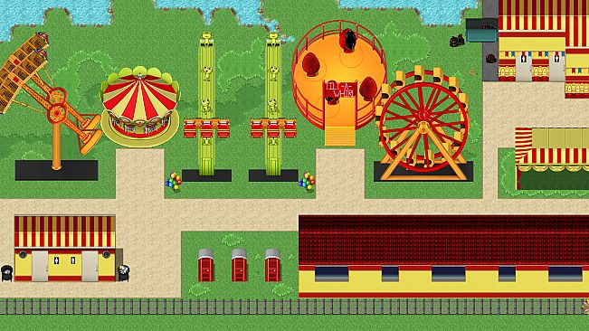 RPG Maker MV - KR Amusement Park Tileset