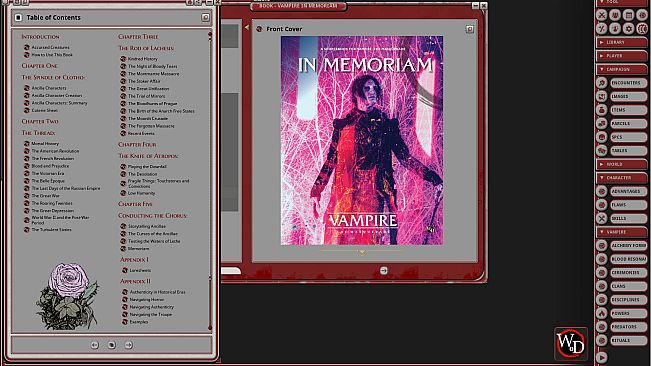 Fantasy Grounds - Vampire: The Masquerade - In Memoriam
