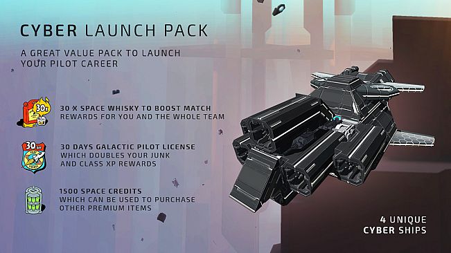 Galactic Junk League - Cyber Launch Pack