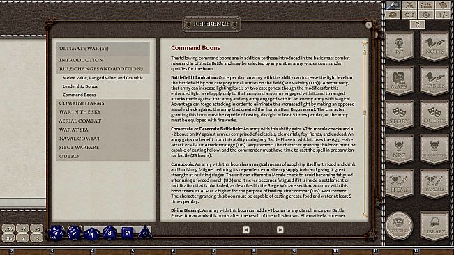 Fantasy Grounds - Ultimate War (5E)