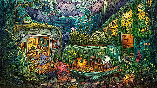 100 Undersea Cats - Artbook