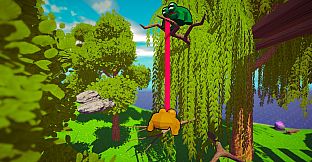 Sticked Together! - Co-op Frog Parkour