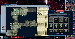 Fantasy Grounds - Pathfinder Map Pack: Starship Chambers