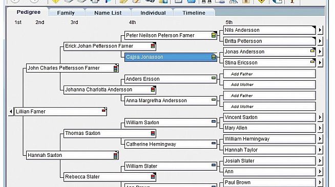 Family Tree Heritage Gold