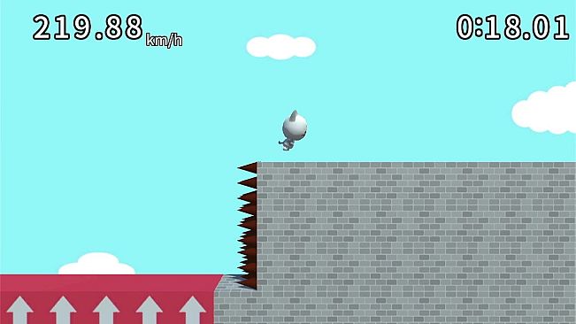 Risk your life to get your dinner back -Nyanzou action game-