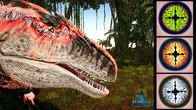Beasts of Bermuda - Acrocanthosaurus Supporter Warpaint