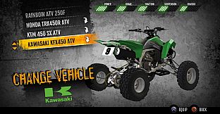 MX vs. ATV Supercross Encore - Kawasaki KFX450 ATV