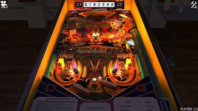 Zaccaria Pinball - Aerobatics Table