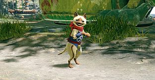 MONSTER HUNTER RISE - "Bow Collar" Palico layered armor piece