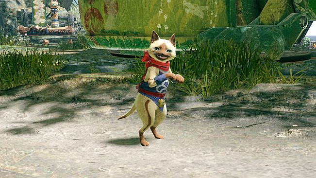 MONSTER HUNTER RISE - "Bow Collar" Palico layered armor piece