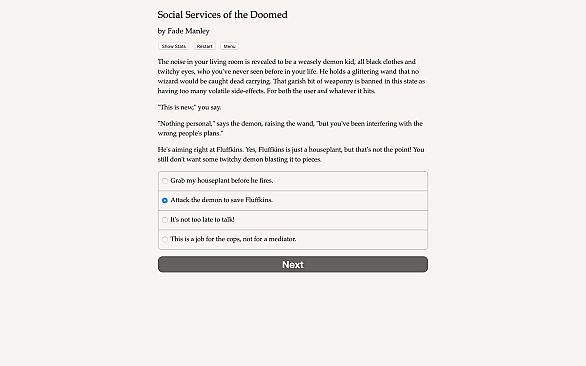 Social Services of the Doomed