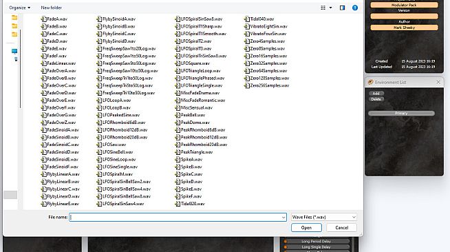 SFXEngine Modulator Pack