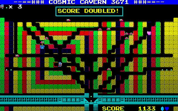 Cosmic Cavern 3671　　宇宙最大の地底最大の作戦