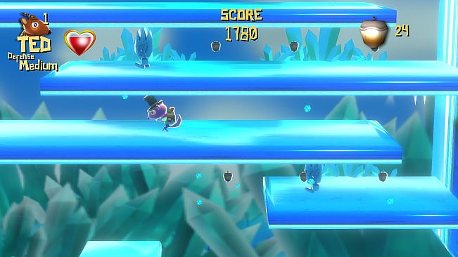 The Adventure of TED  and the lost magic crystals