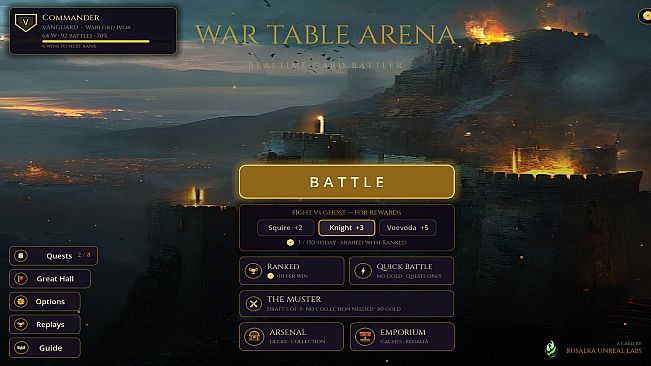 War Table Arena