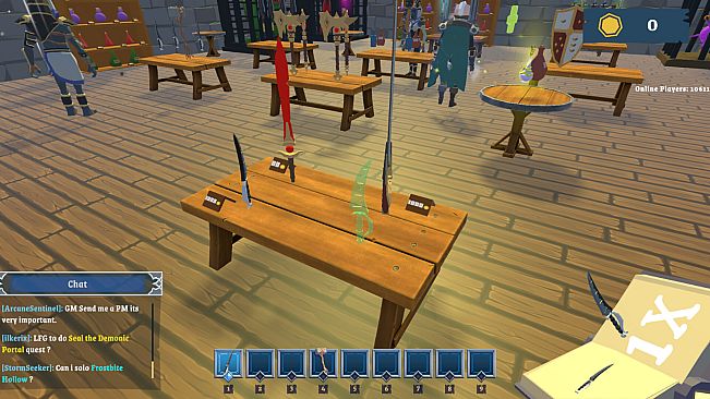 MMORPG NPC Simulator