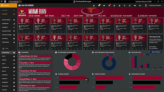 Draft Day Sports: Pro Basketball 2022