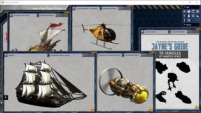 Fantasy Grounds - Vehicle Handbook