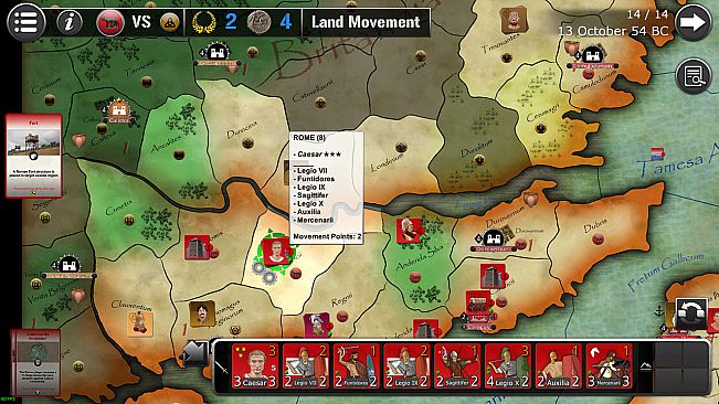 Wars Across the World: Caesar 54