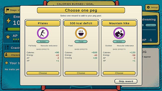 Calorie Pinball