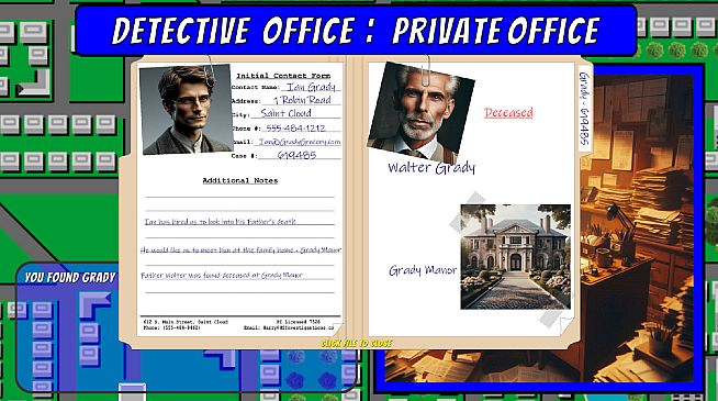 Max Sterling PI: The Grady Case