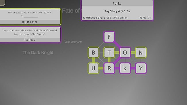 Mini Words: Top Movies