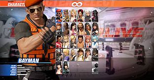 DOA6 Character: Bayman