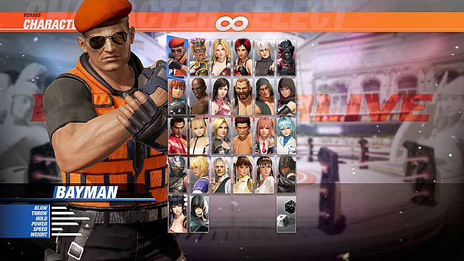 DOA6 Character: Bayman