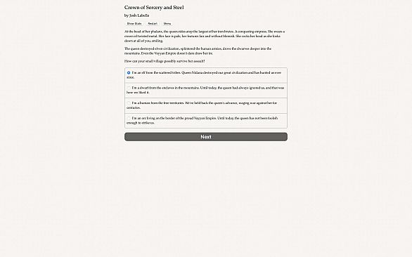 A Crown of Sorcery and Steel